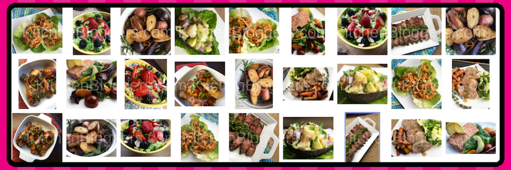 Whole30 PLR Recipe Photos