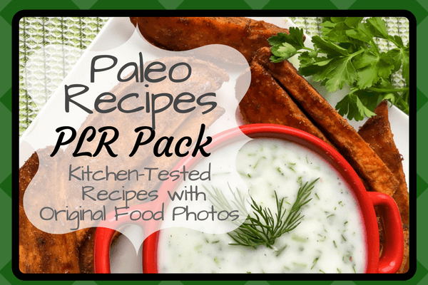 Paleo Recipes PLR Pack 