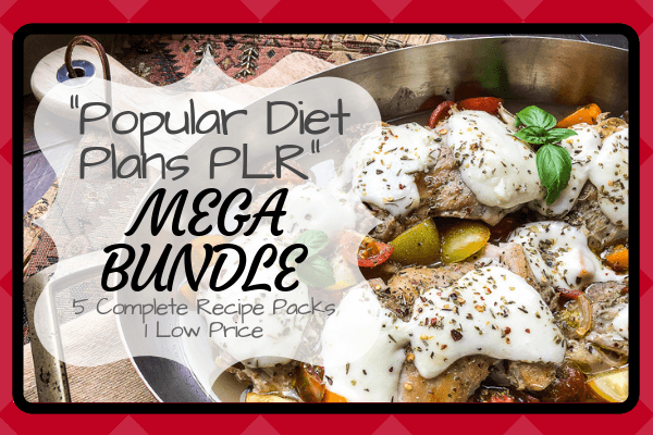 Popular Diet Plans Mega PLR Bundle