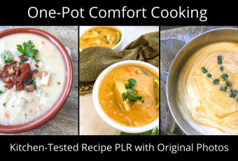 One Pot Comfort Cooking Gluten-Free Recipe + Photo PLR Pack