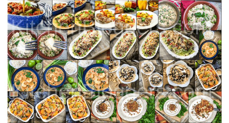 Sample photos Healthy 30 Minute Recipes PLR package