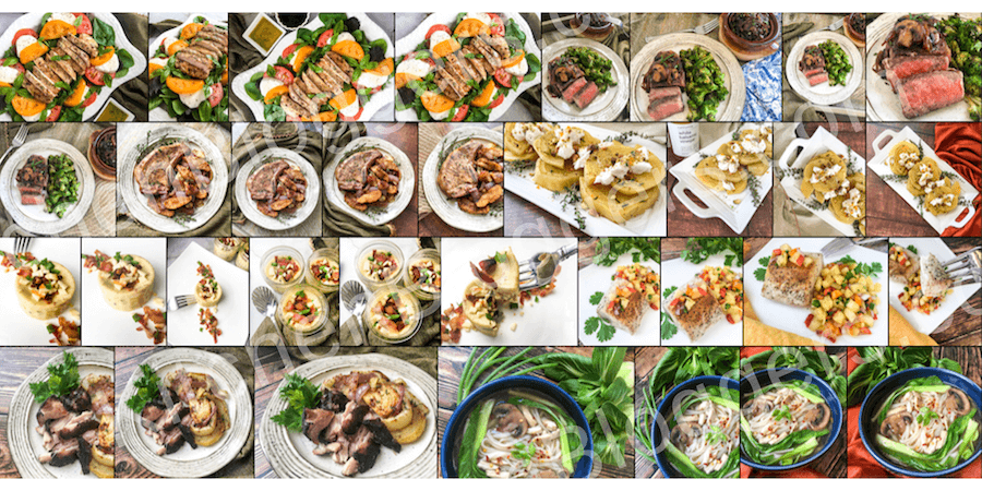 Sous Vide Recipes + Photo PLR Pack sample images