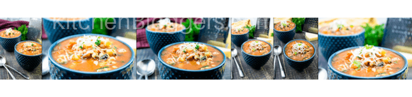Gluten Free Minestrone Soup PLR Recipe with Photos 
