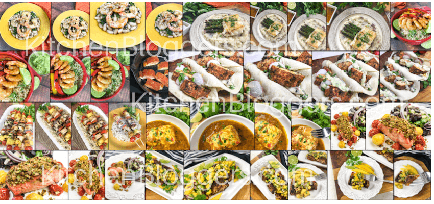 Fresh Seafood Recipe PLR Pack with Original Food Photos 