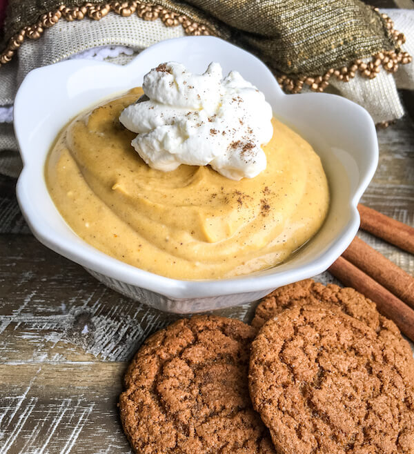 Pumpkin Mousse PLR Recipe with Ginger Snap Cookies