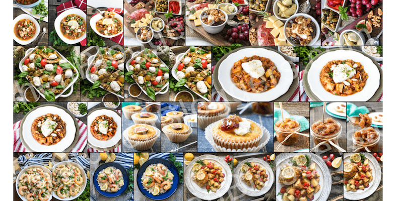 Souther Italian Recipes with Photos PLR 