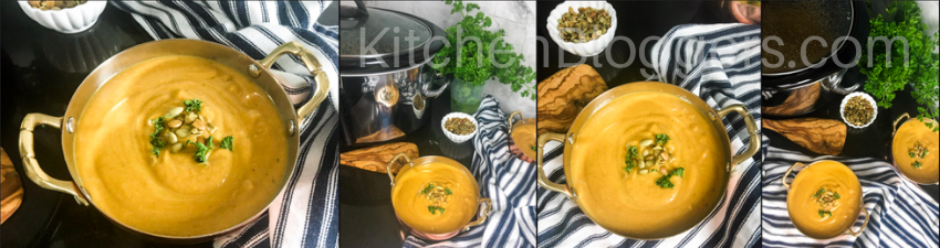 Curried Butternut Squash Bisque