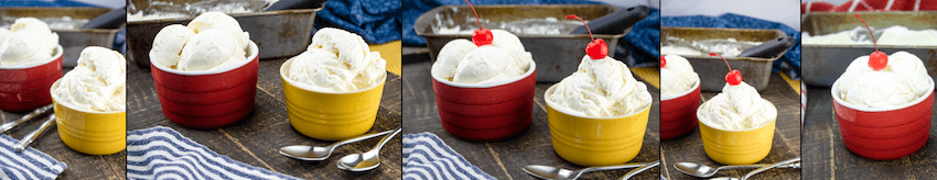 No Churn Vanilla Ice Cream Recipe PLR with Images