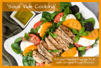 Sous Vide Cooking PLR Recipes + Photos