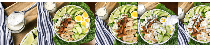 Keto Cobb Salad PLR Recipe with Photos