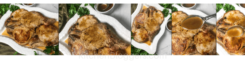 Keto Bone-In Pork Chop Recipe PLR with Photos