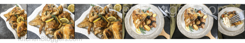 Sheet Pan Rosemary Lemon Chicken PLR Recipe with Photos