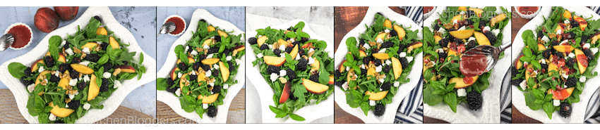 Blackberry Peach Salad PLR Recipe