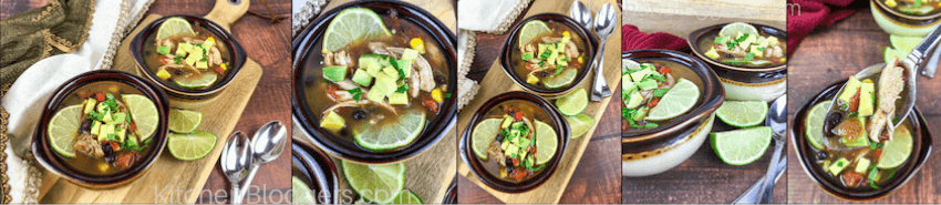 Tex-Mex Chicken & Black Bean Soup PLR Recipe with Photos
