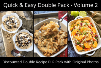 Quick & Easy Double PLR pack - Volume 2