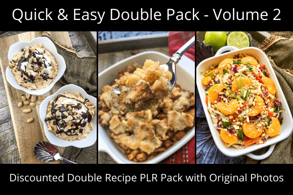 Quick & Easy Double PLR pack - Volume 2