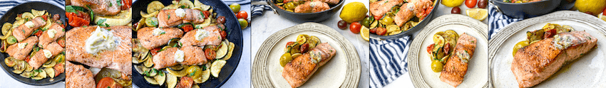Recipe PLR with Photos Crispy Salmon with Herb Butter