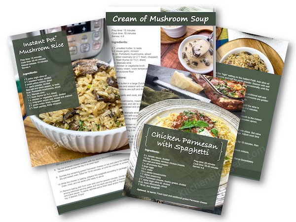editable PowerPoint recipe cards with PLR rights