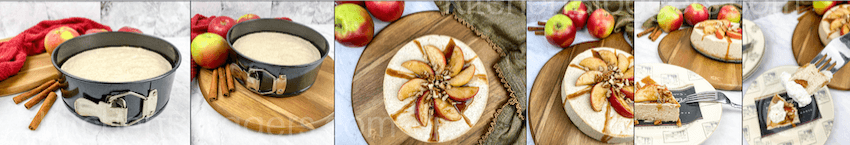 Apple Cinnamon Instant Pot® Cheesecake Recipe PLR with Photos