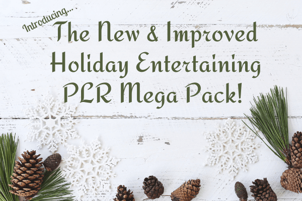 Holiday Entertaining PLR Mega Pack