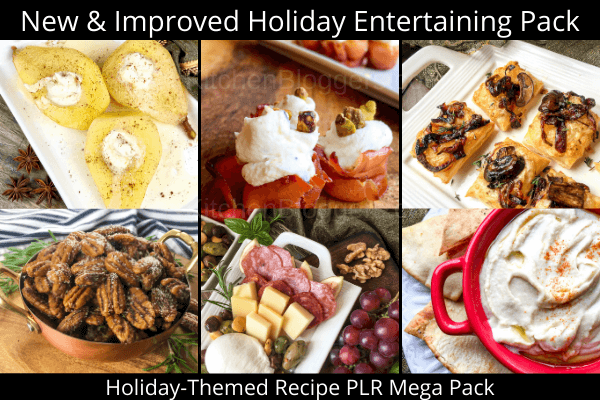 New & Improved Holiday Entertaining PLR Pack