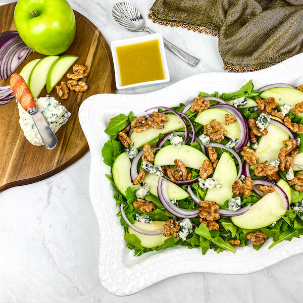 Apple Walnut Salad Recipe PLR with Photos