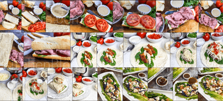 Soups Salads and Sandwiches Recipe PLR with Photos