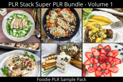PLR Stack Foodie Sample Pack v1