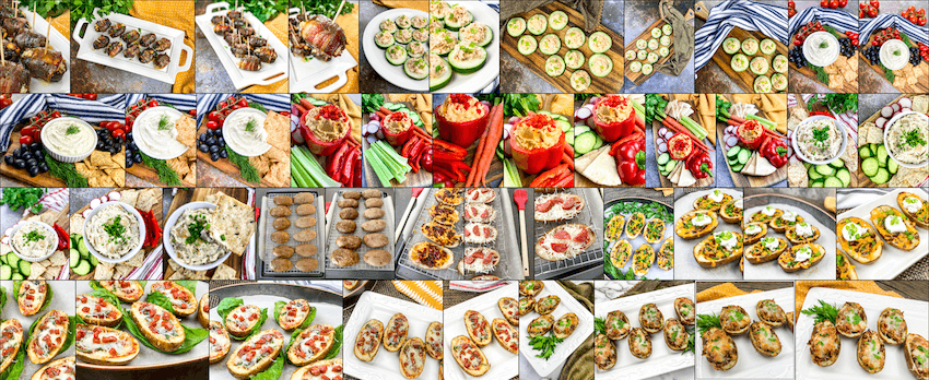 Amazing Appetizer v1 Recipe + Photo PLR Pack Sample Images