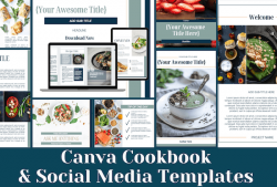 Canva Cookbook Templates Featured Image